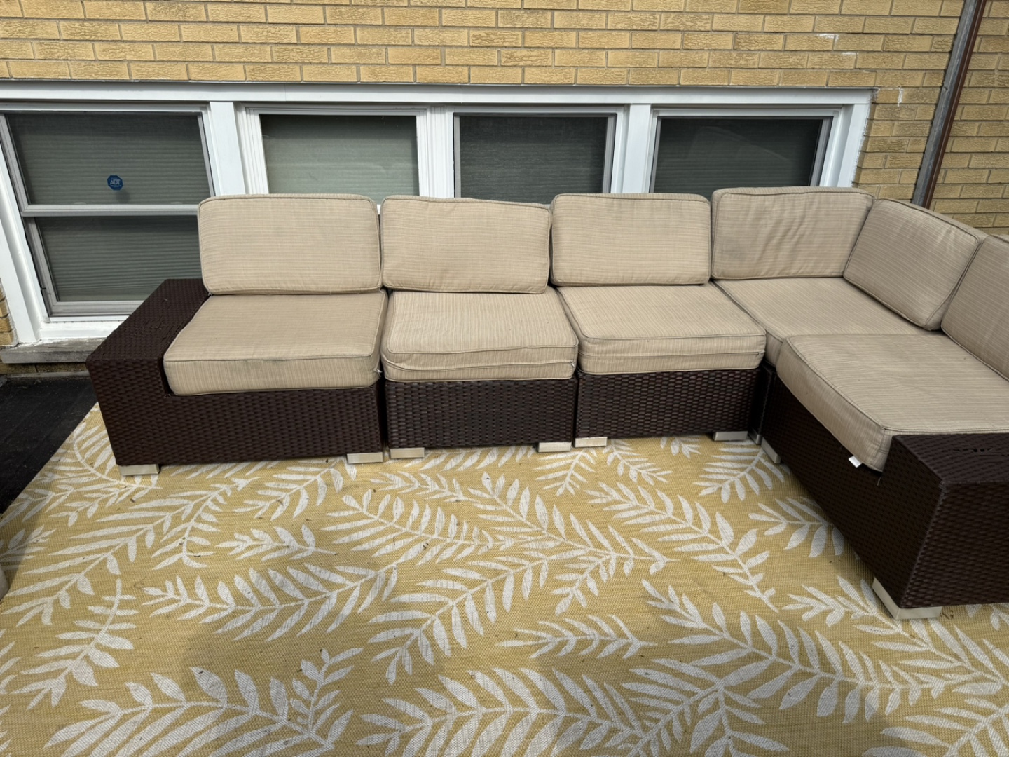 Outdoor Sectional Sofa - photo 3