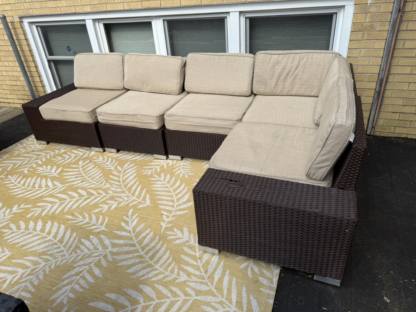 Outdoor Sectional Sofa - photo 5
