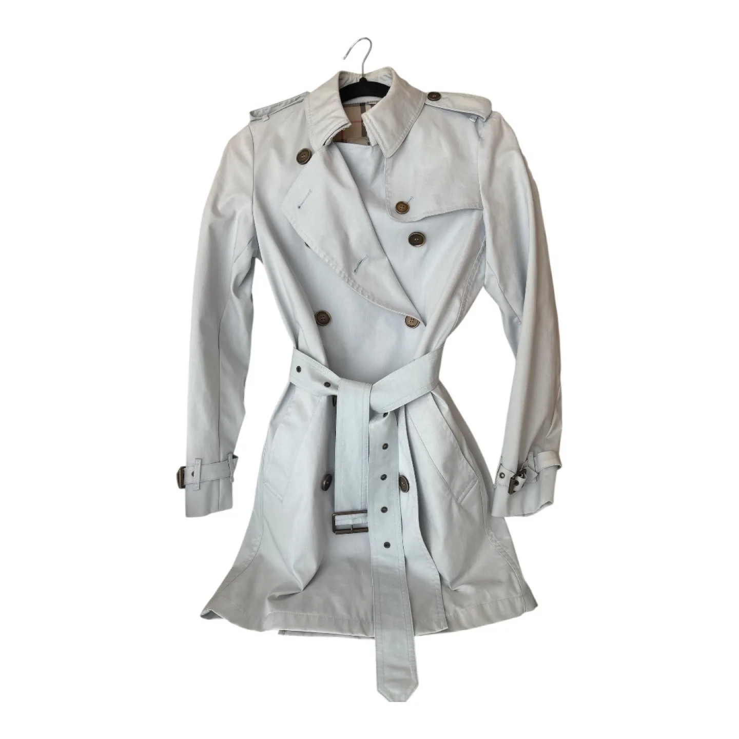 Burberry Trench Coat - Light Blue image indicator(2)