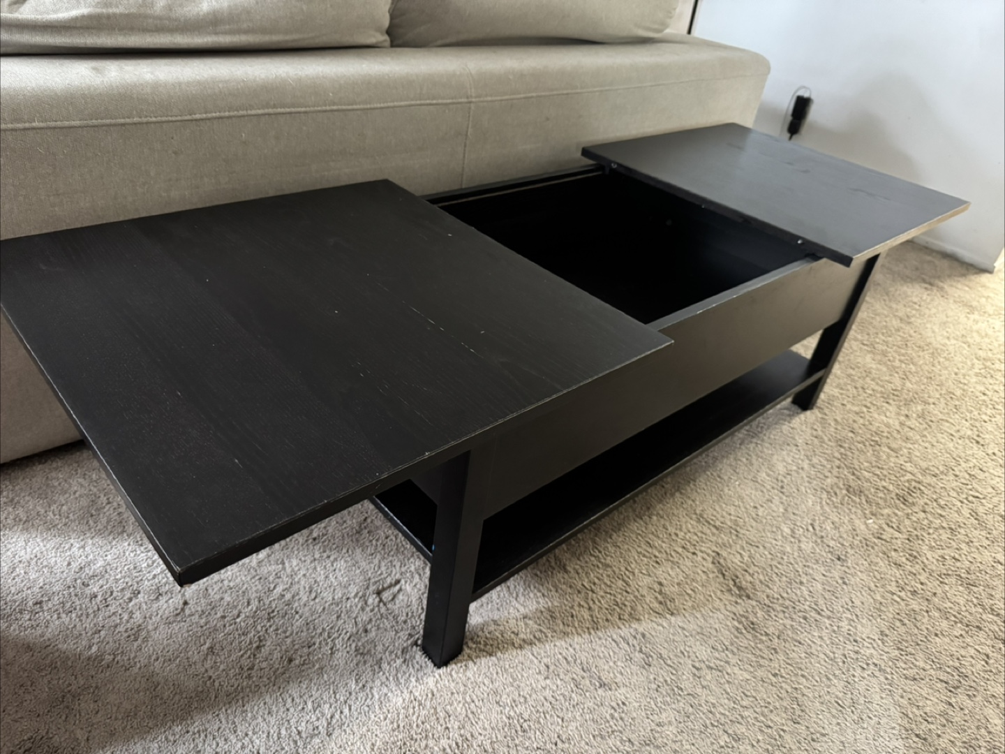 IKEA Coffee Table with Storage - photo 3