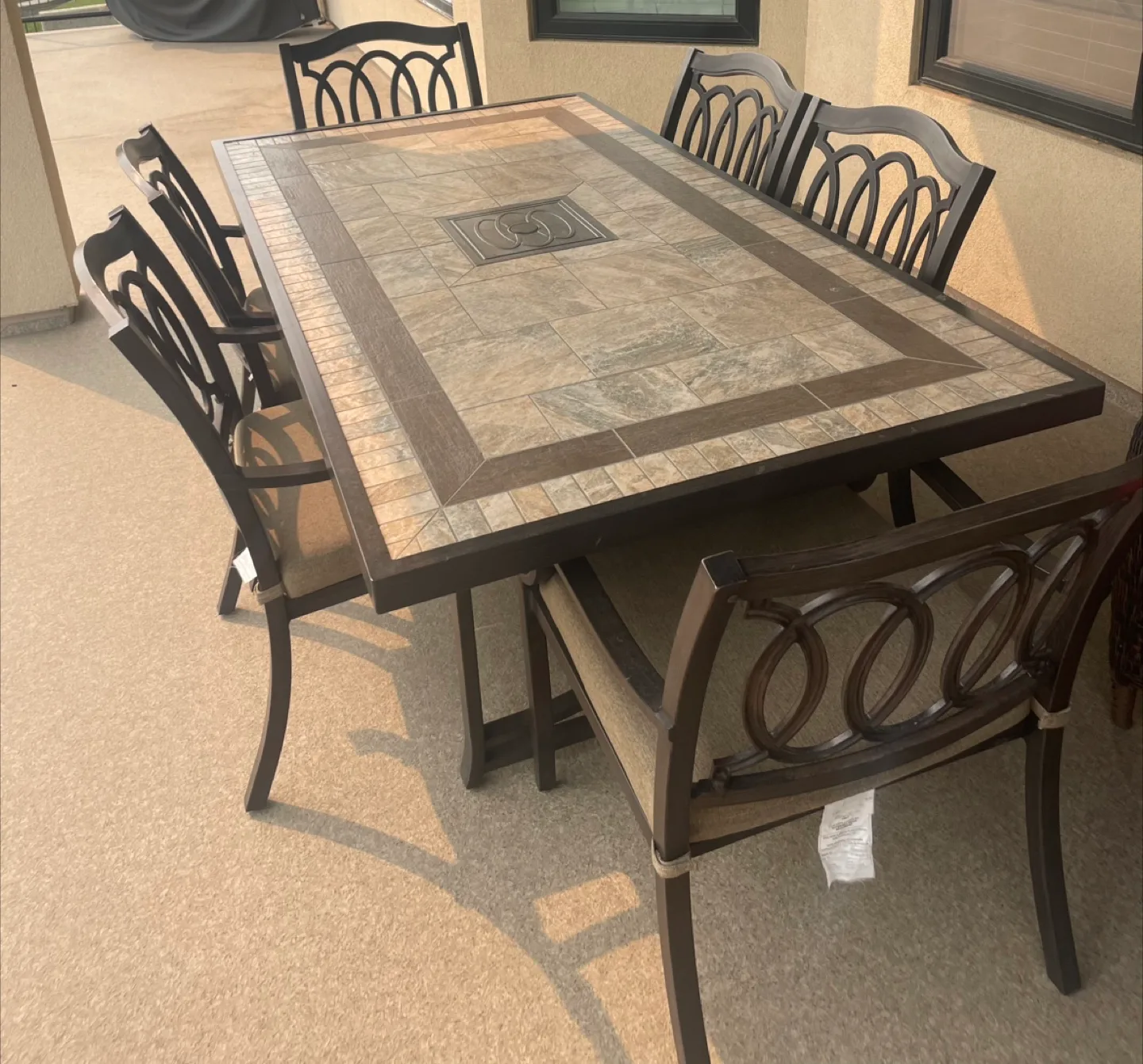 Outdoor Dining Table Set thumbnail