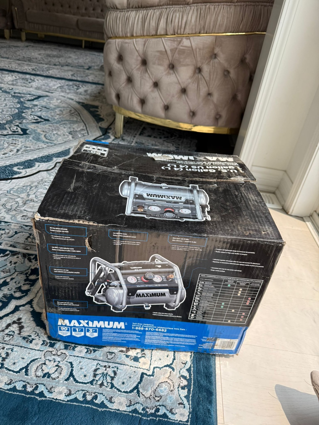 MAXIMUM 1-Gallon Quiet Air Compressor - photo 5
