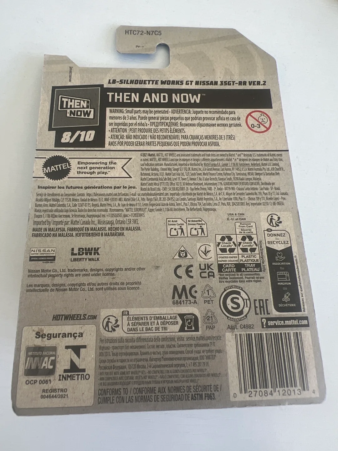 Hot Wheels Liberty Walk Nissan 35GT-RR Ver.2 image indicator(2)