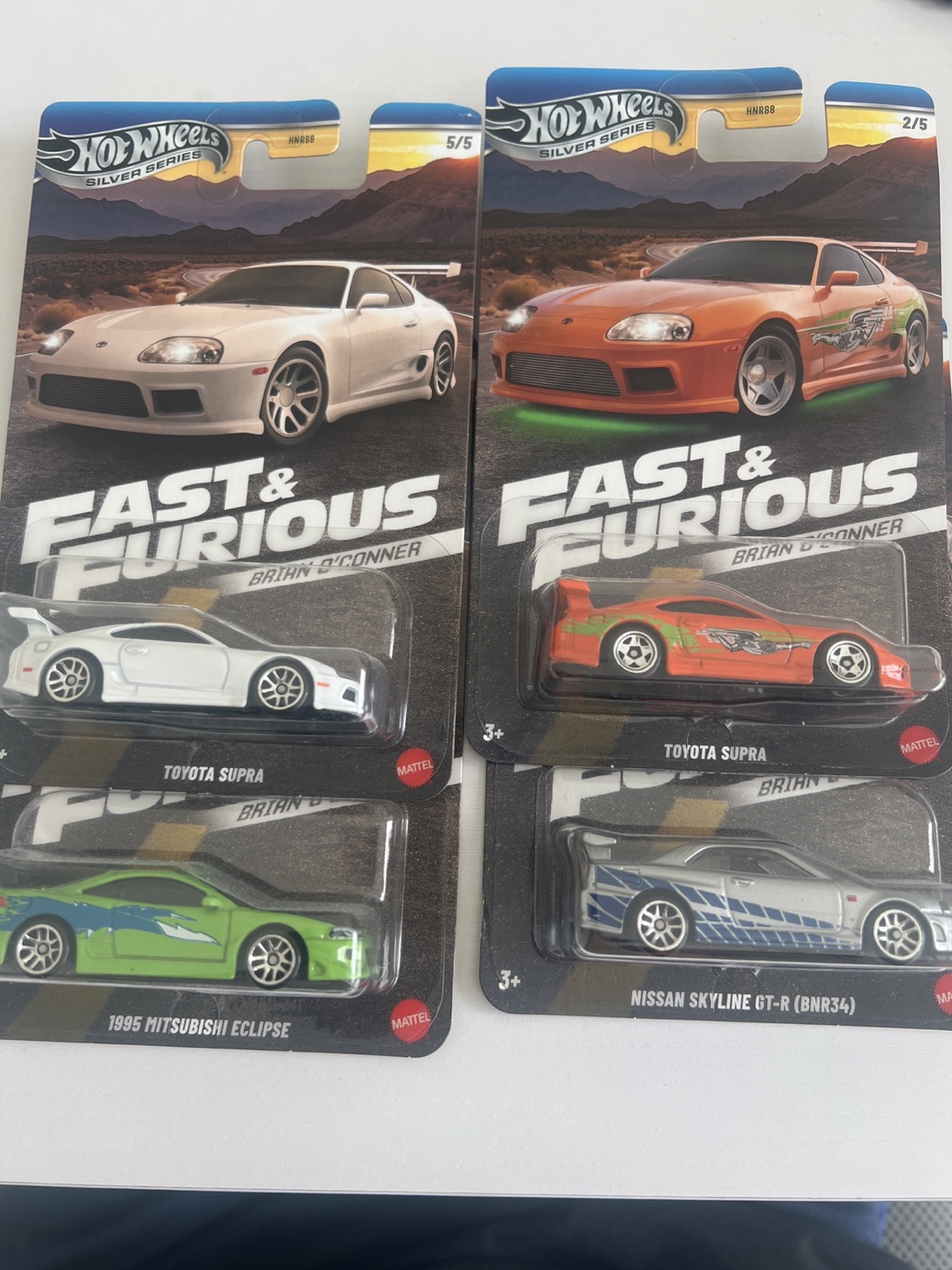 Hot Wheels Fast & Furious Cars
