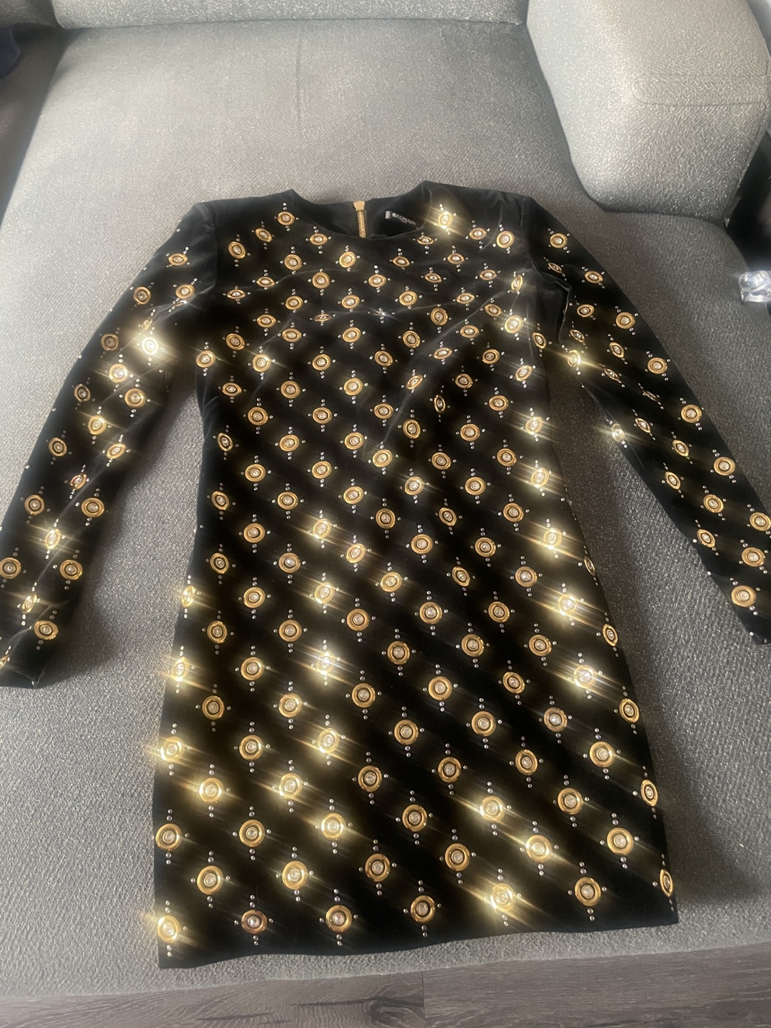 Balmain Embellished Dress - photo 3