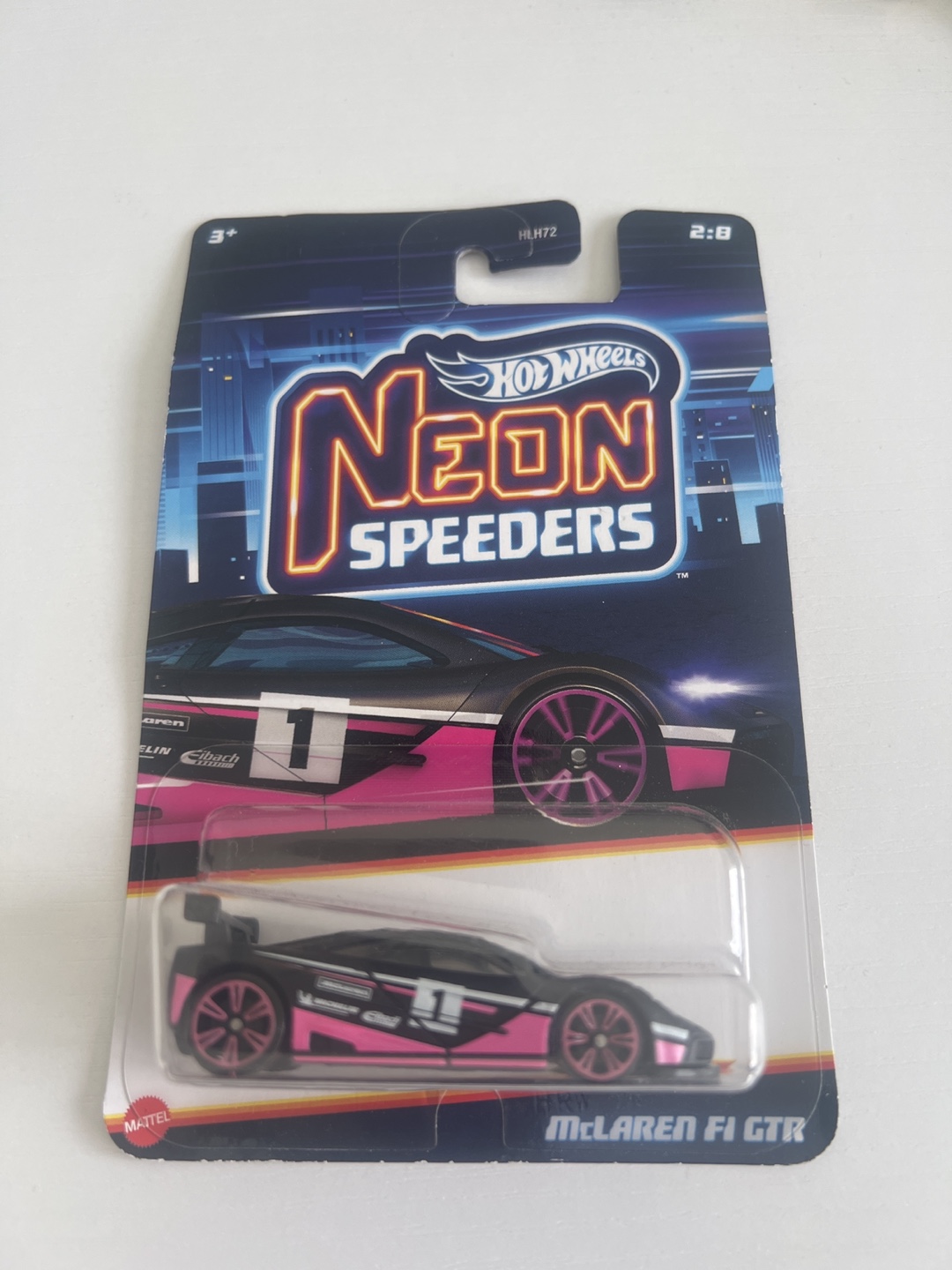 Hot Wheels Neon Speeders McLaren F1 GTR