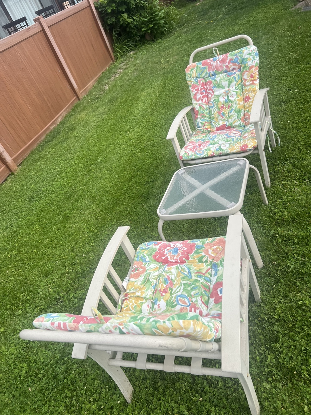 Patio Set with Cushions and Table - photo 5