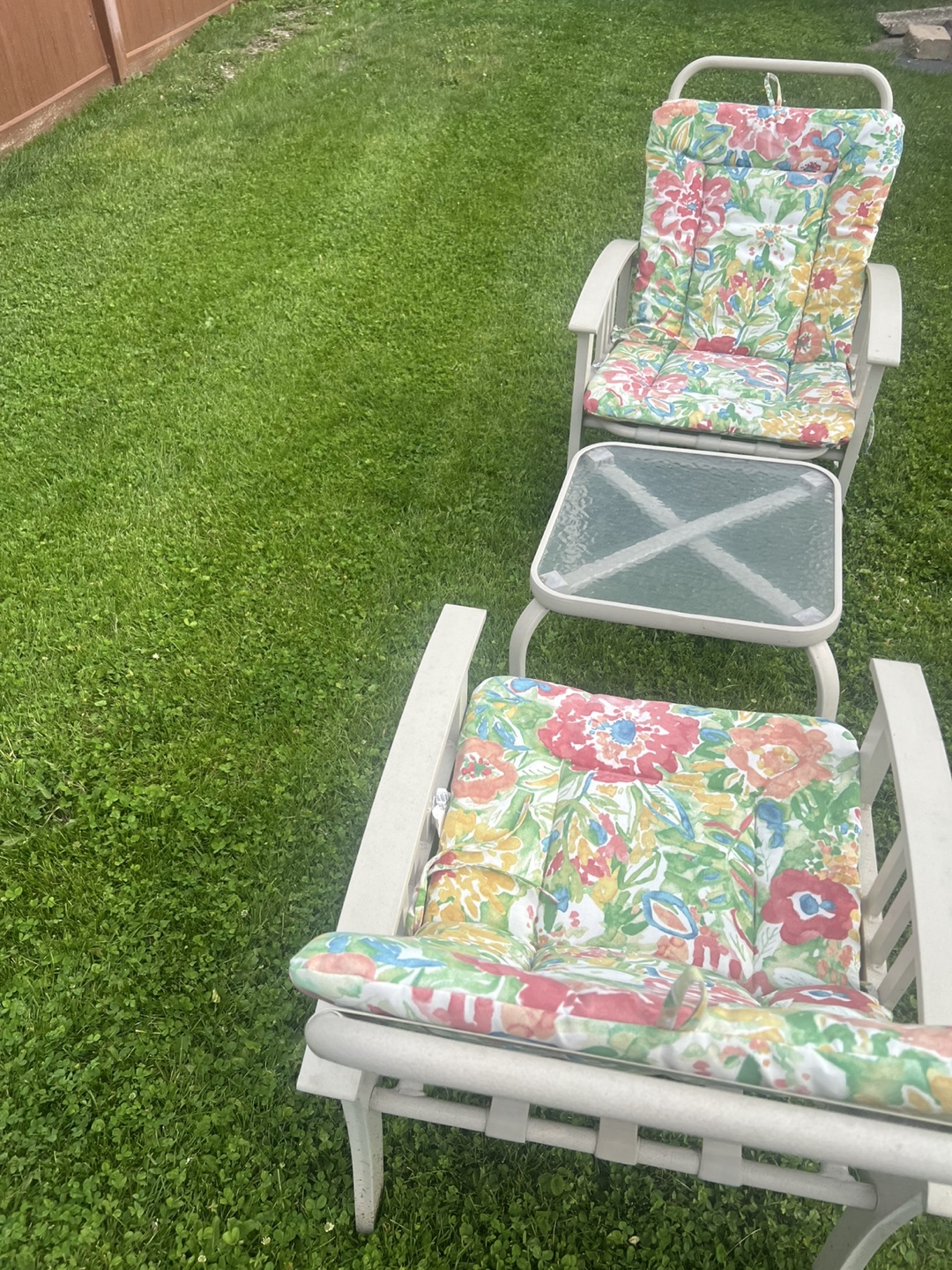 Patio Set with Cushions and Table - photo 3