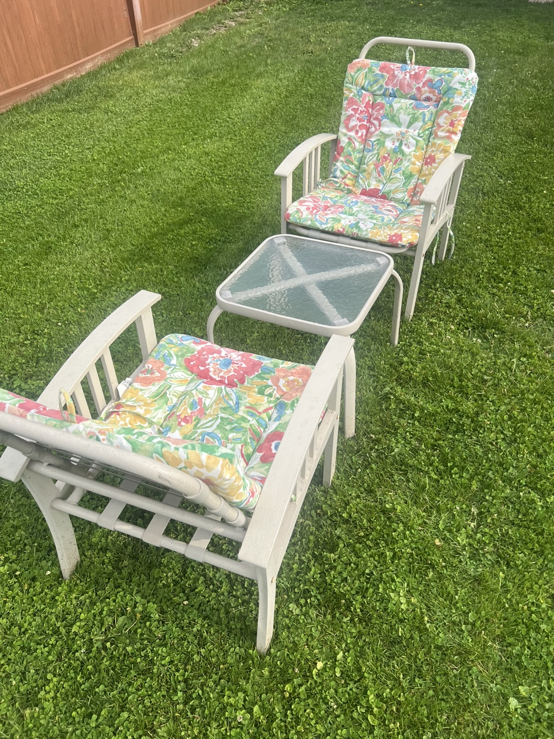 Patio Set with Cushions and Table - photo 4