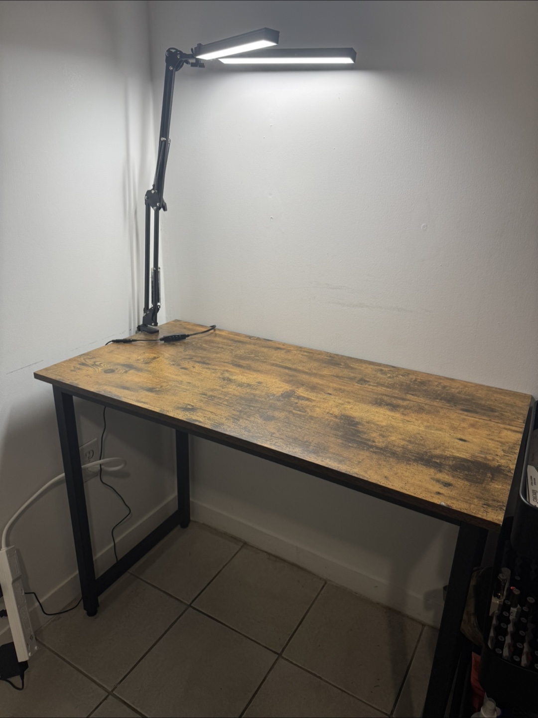 Metal Wood Desktop - photo 2