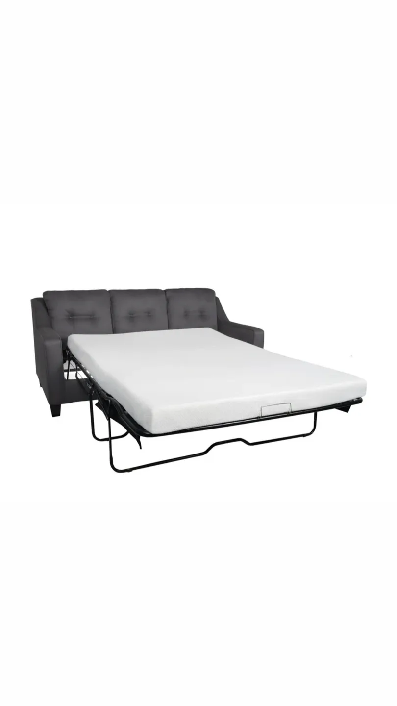 Queen White Patterned Mattress thumbnail