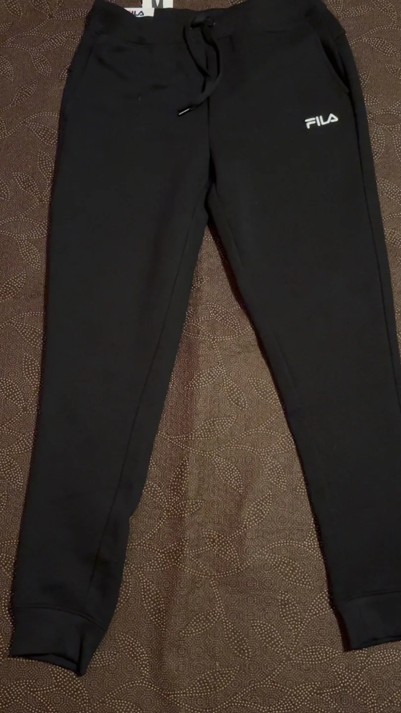 Fila Black Sweatpants thumbnail