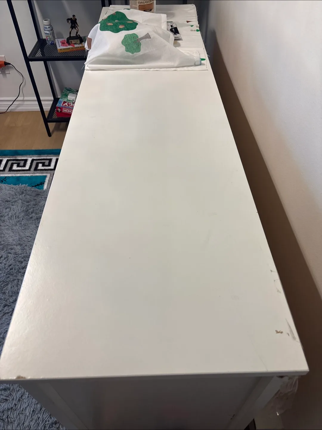 White Six-Drawer Dresser (negotiable) image indicator(4)
