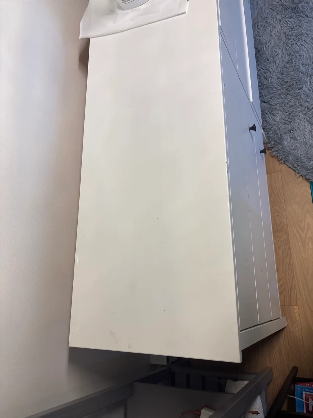 White Six-Drawer Dresser (negotiable) image indicator(5)