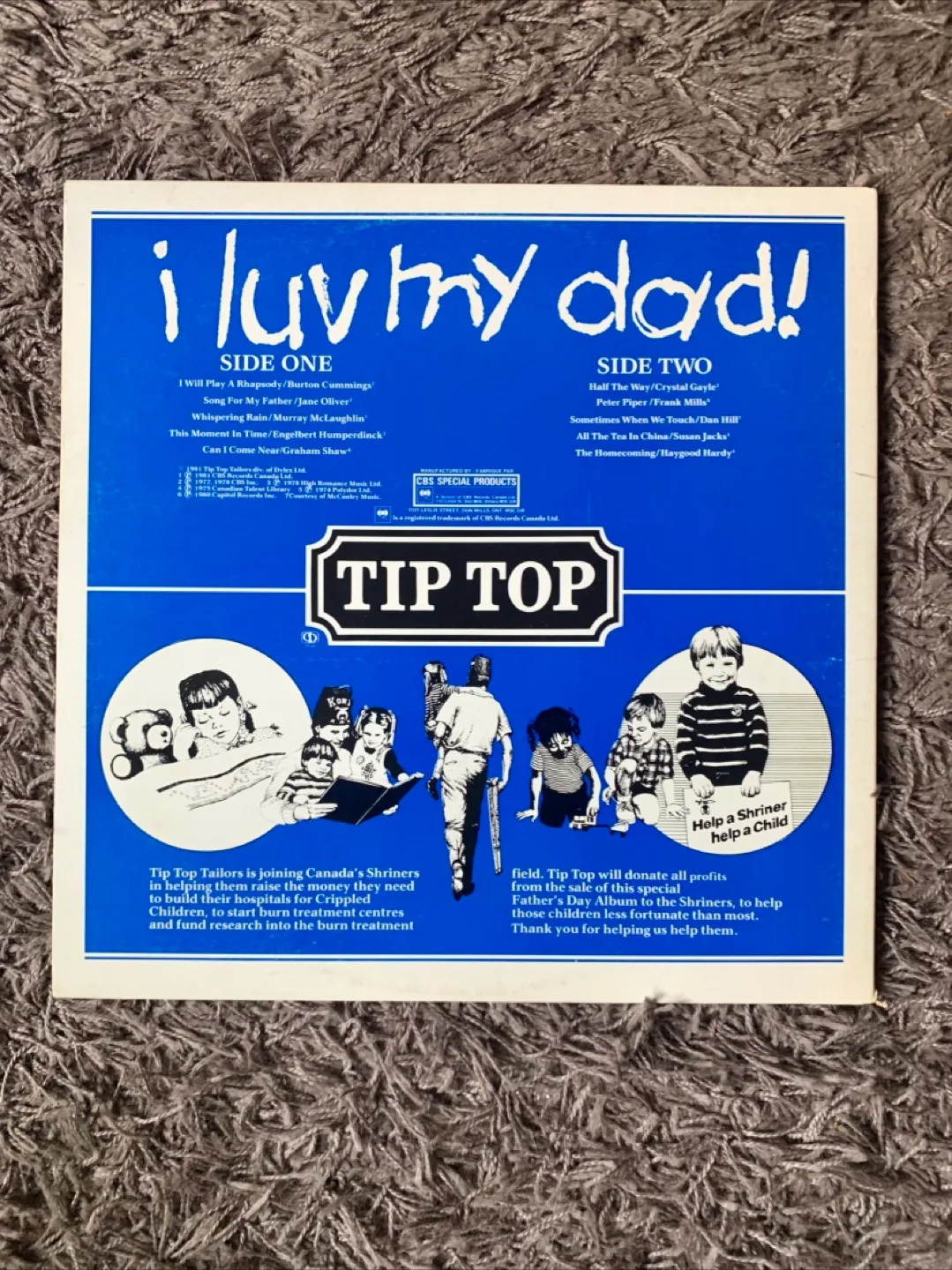 I Luv My Dad! Record - Father’s Day gift - excellent condition image indicator(2)