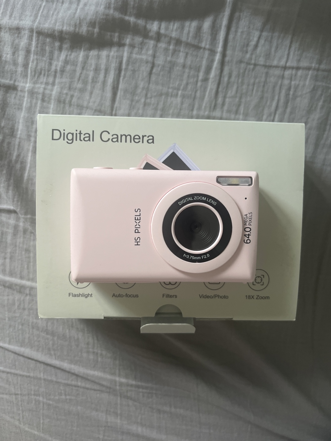 Pink Digital Camera Kit