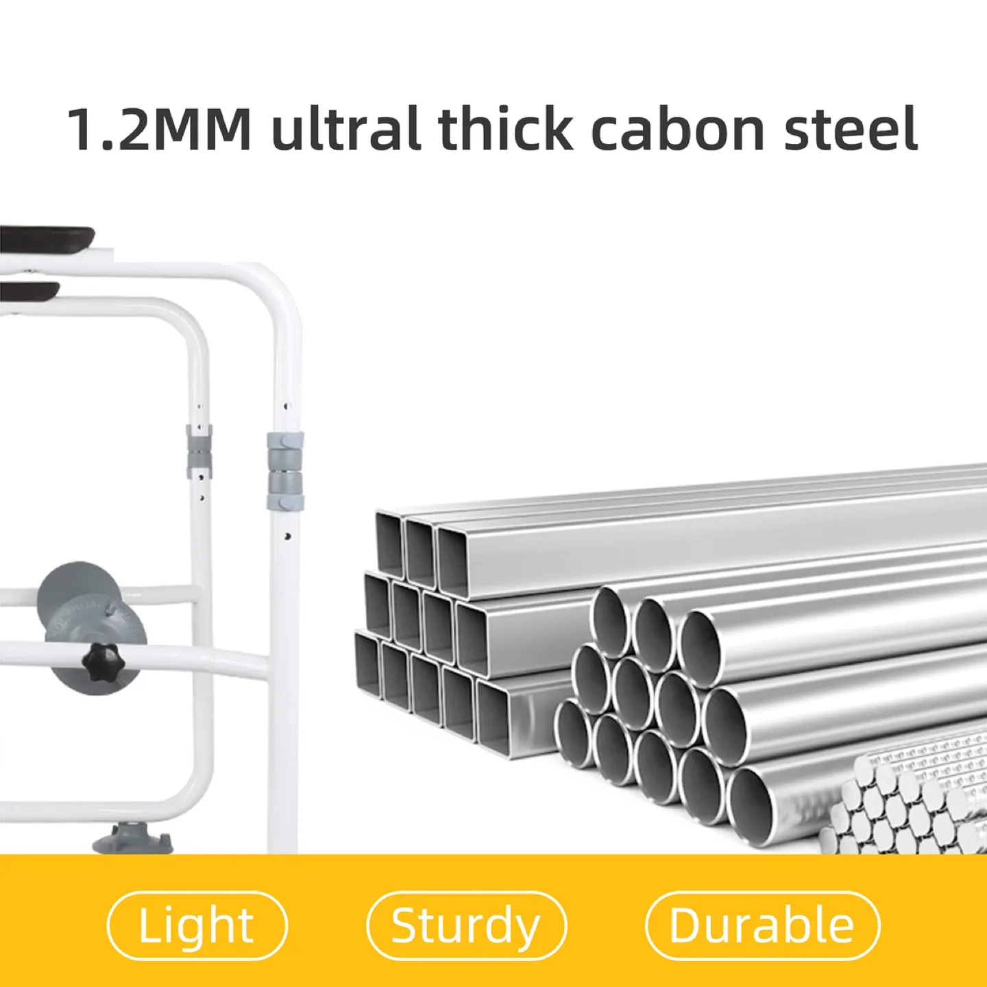 New Toilet Safety Frame  Bathroom Handrails Assist image indicator(4)