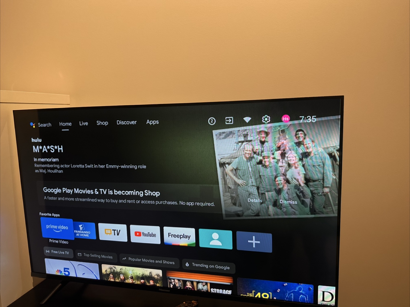 hisense 43inch smart TV