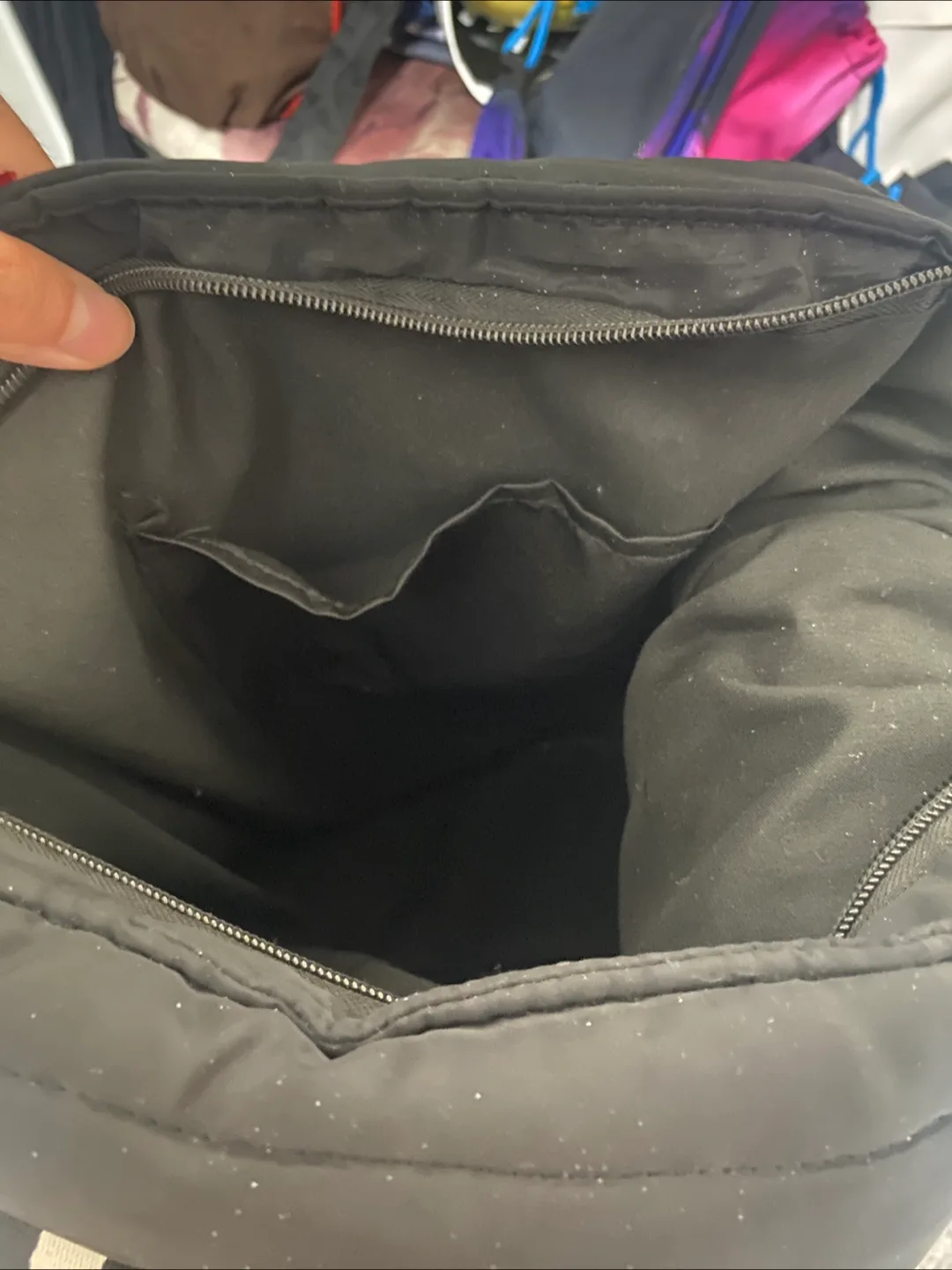 Sephora Black Crossbody Tote Bag image indicator(2)