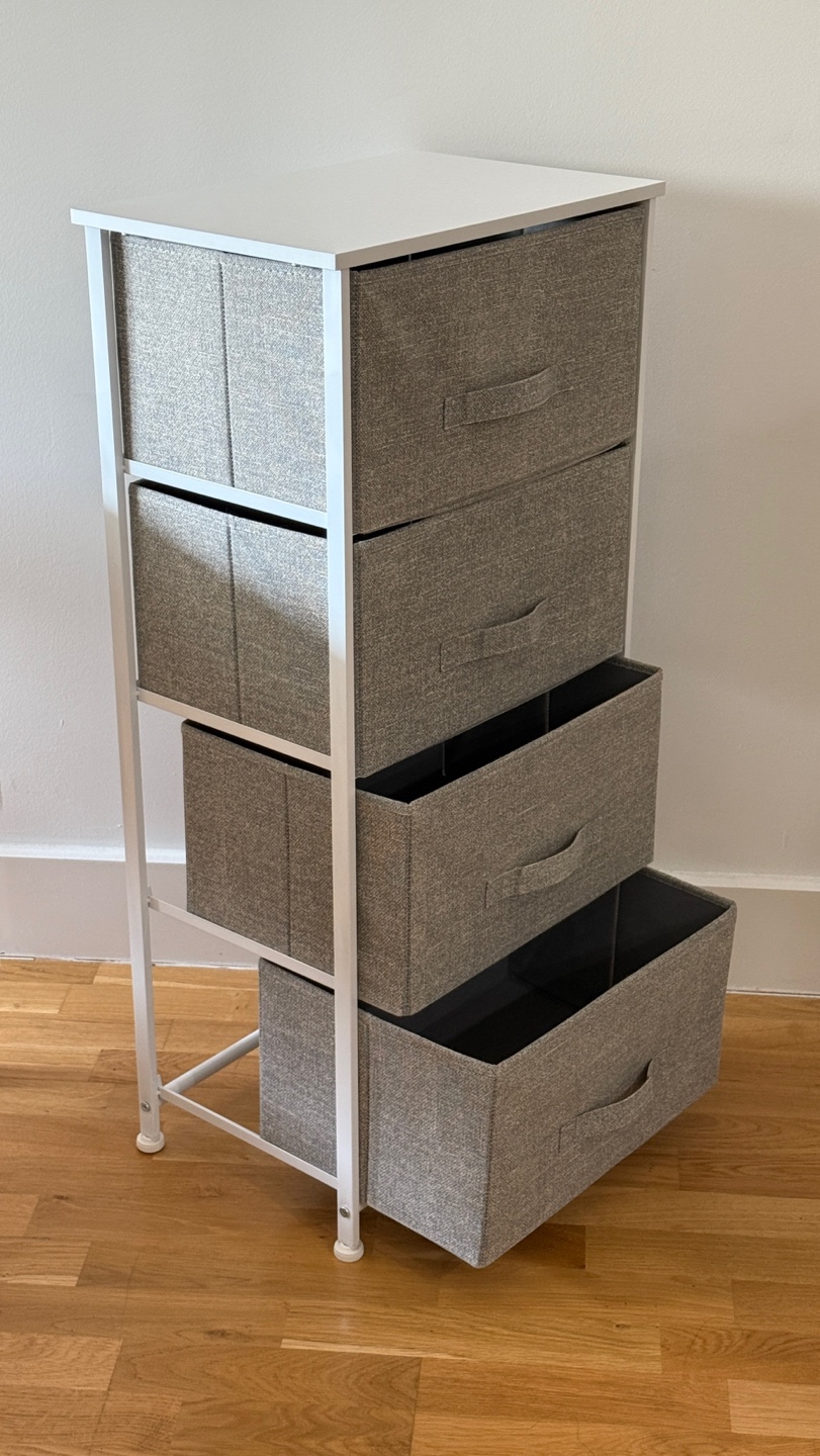4-Drawer Fabric Chest - photo 2