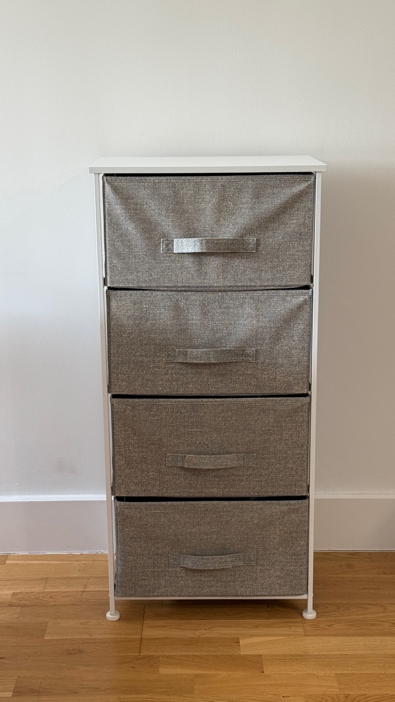 4-Drawer Fabric Chest