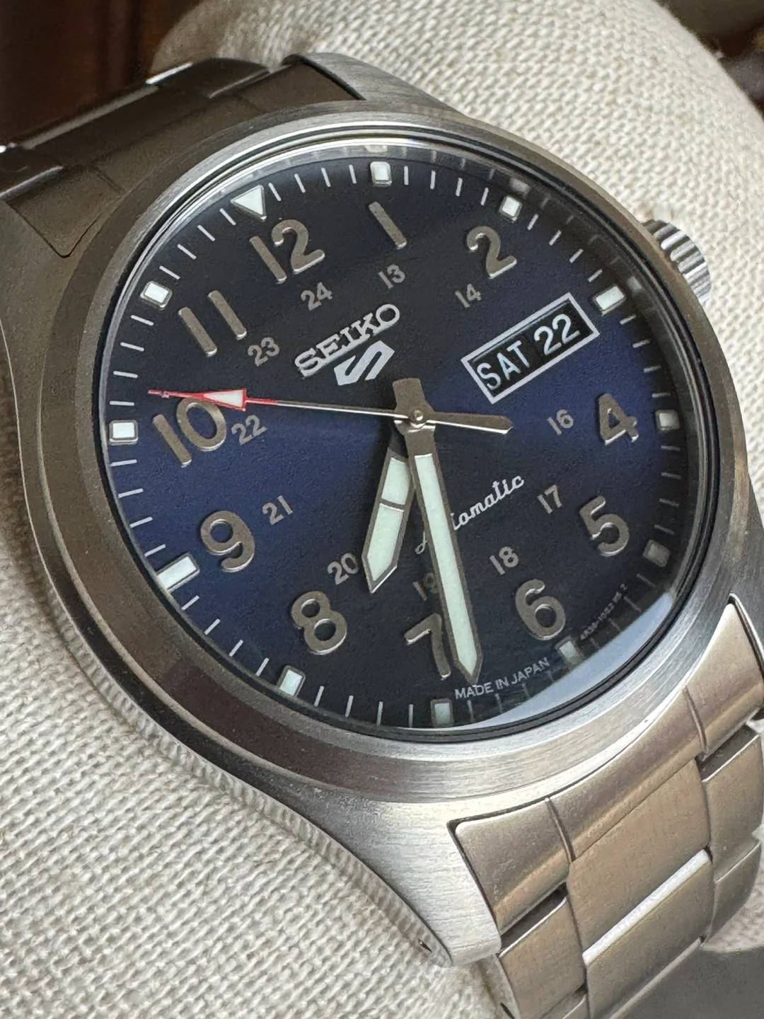 Seiko 5 Sports Field Watch SBSA113 4R36-10A0 thumbnail