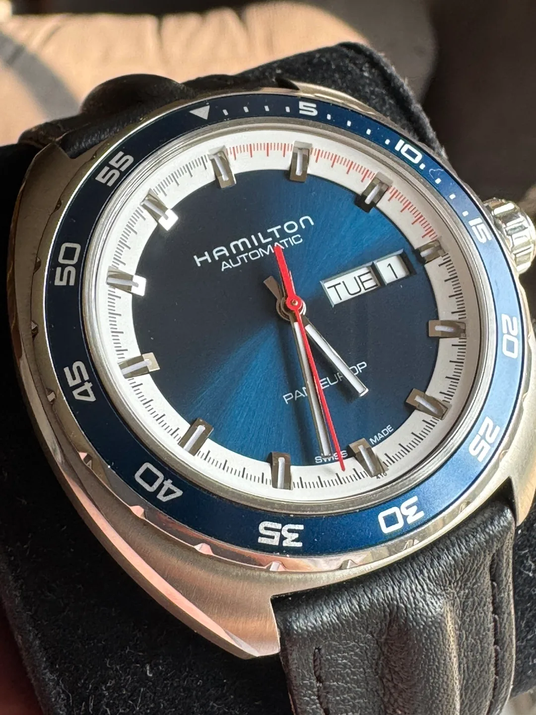 Hamilton American Classic Pan Europ Automatic Watch 42mm thumbnail