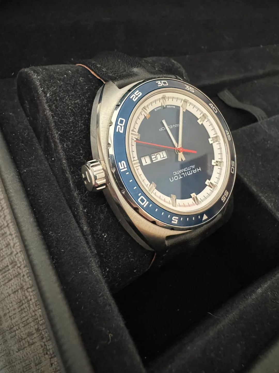 Hamilton American Classic Pan Europ Automatic Watch 42mm image indicator(5)