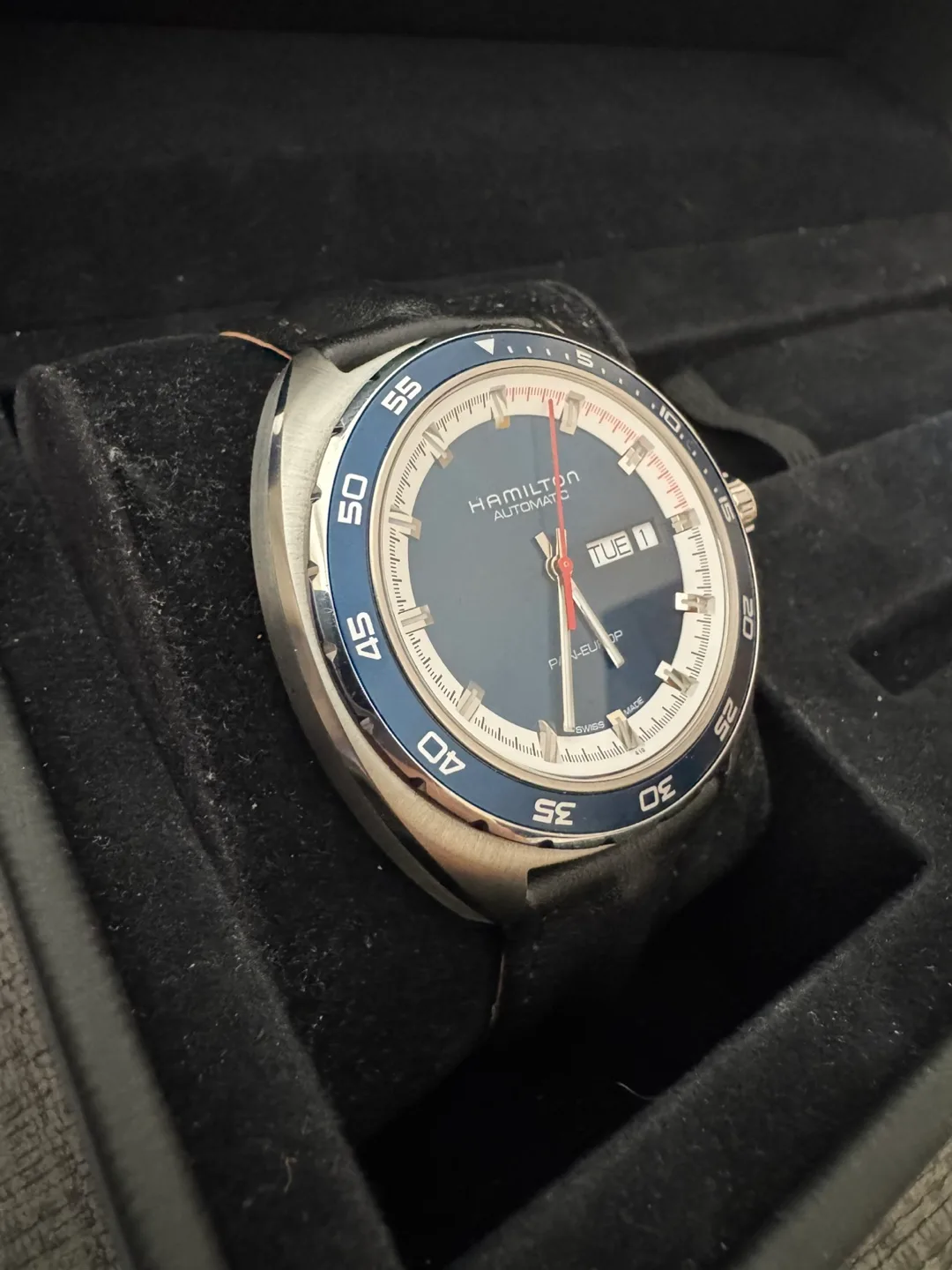Hamilton American Classic Pan Europ Automatic Watch 42mm image indicator(4)