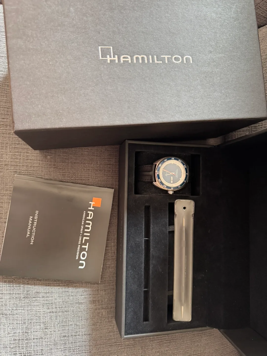 Hamilton American Classic Pan Europ Automatic Watch 42mm image indicator(2)