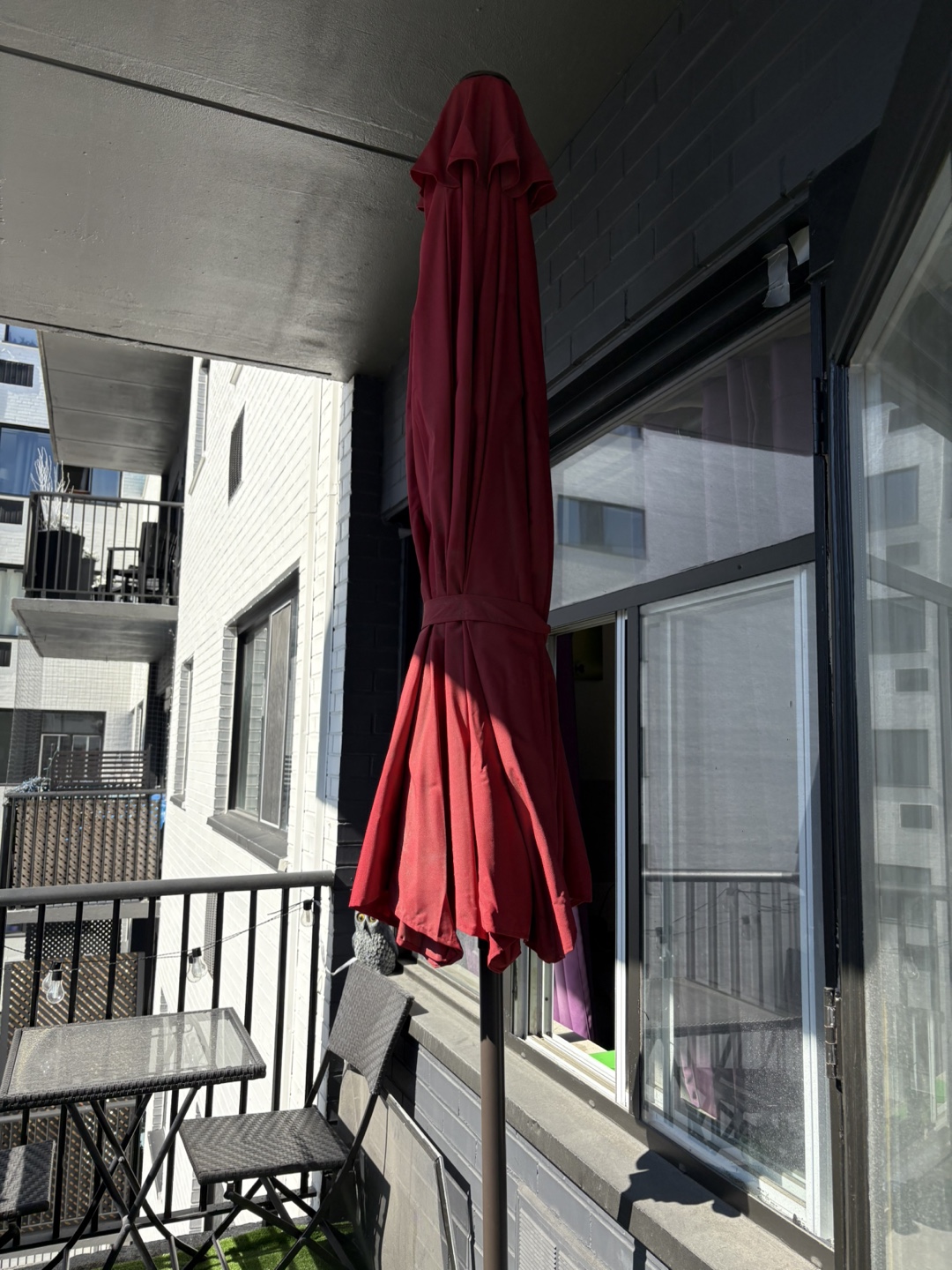 Red Outdoor Umbrella - photo 2