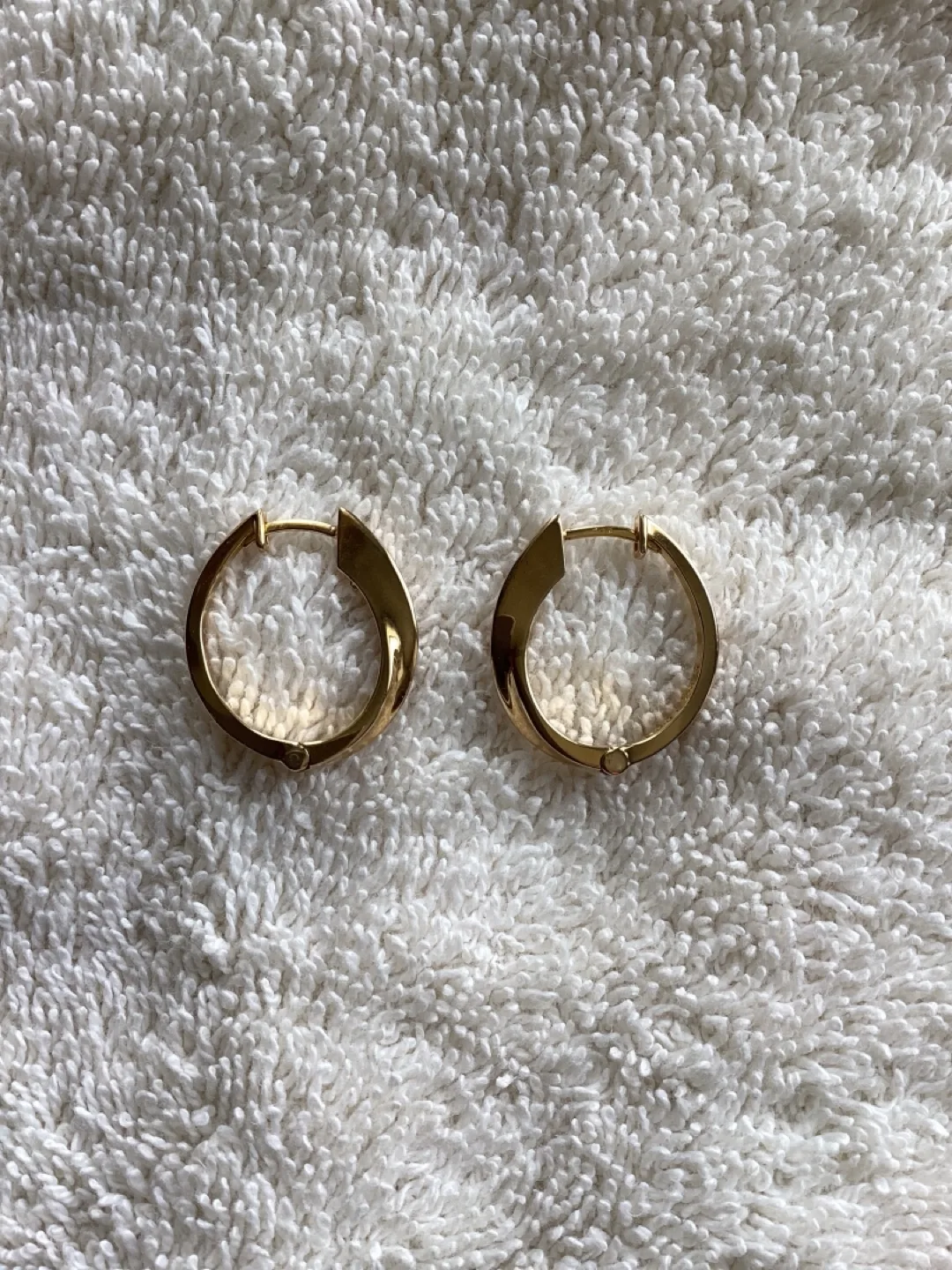 GOLD PLATED SILVER EARRINGS thumbnail