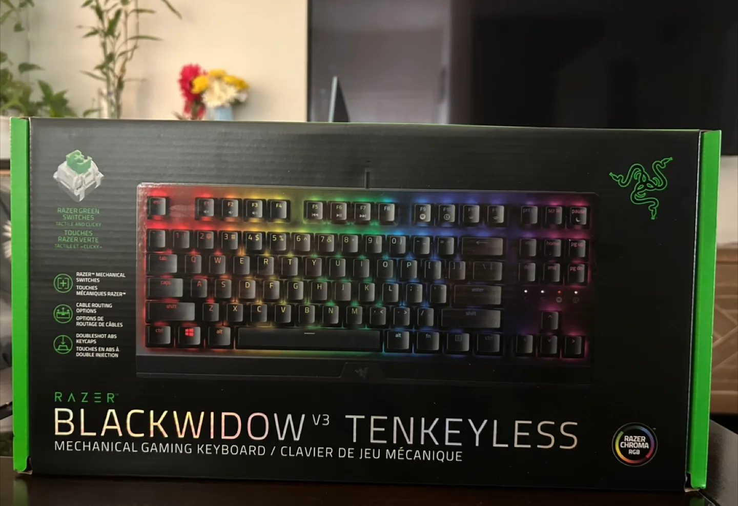 Razer BlackWidow V3 TKL Mechanical Gaming Keyboard — Brand New thumbnail
