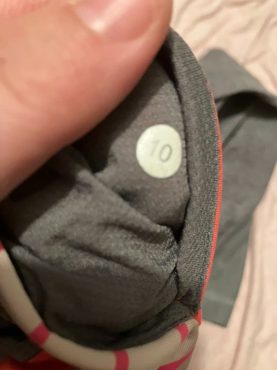 Lululemon Grey Leggings Size 10 image indicator(2)