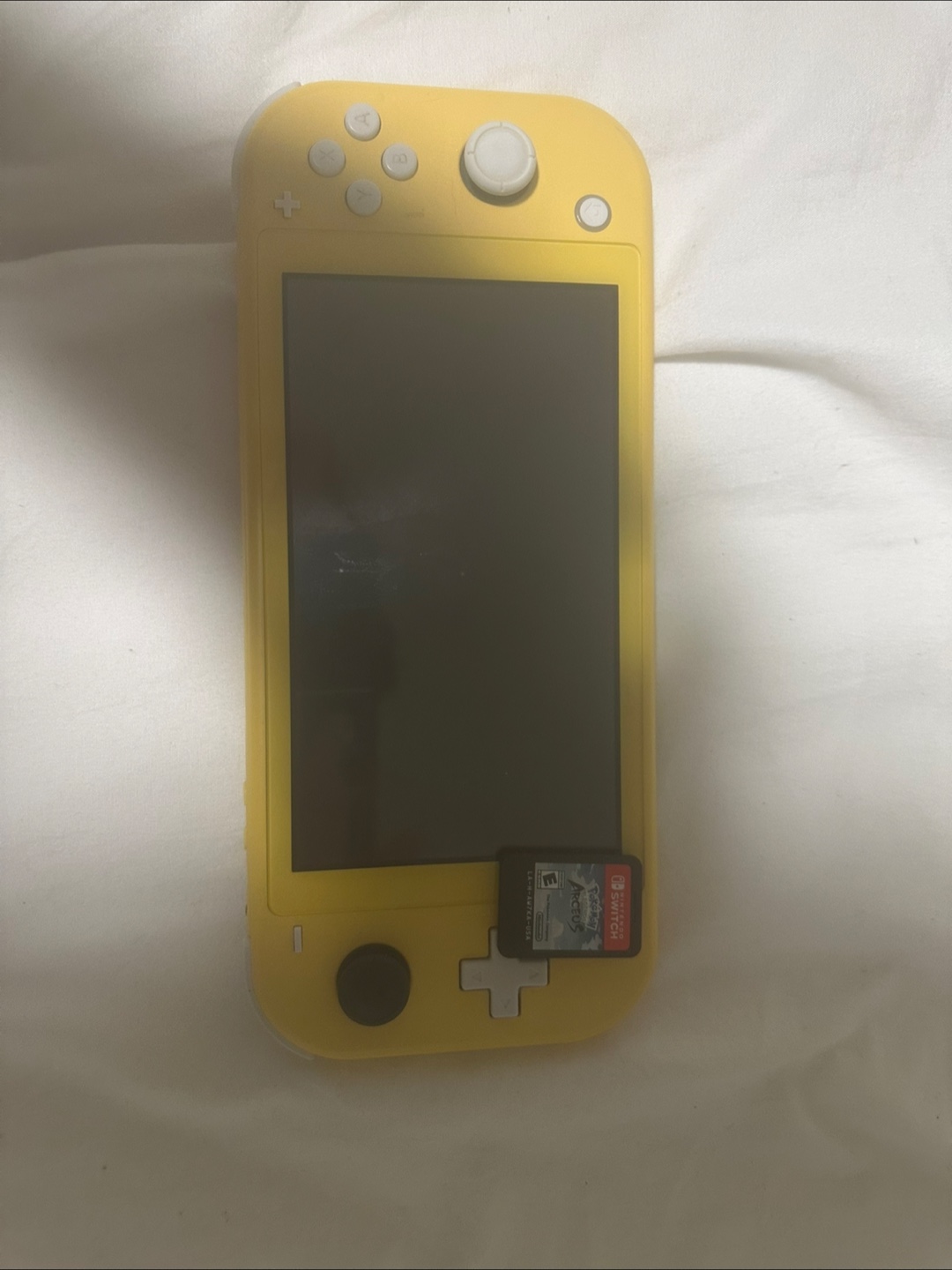 Yellow Nintendo Switch Lite