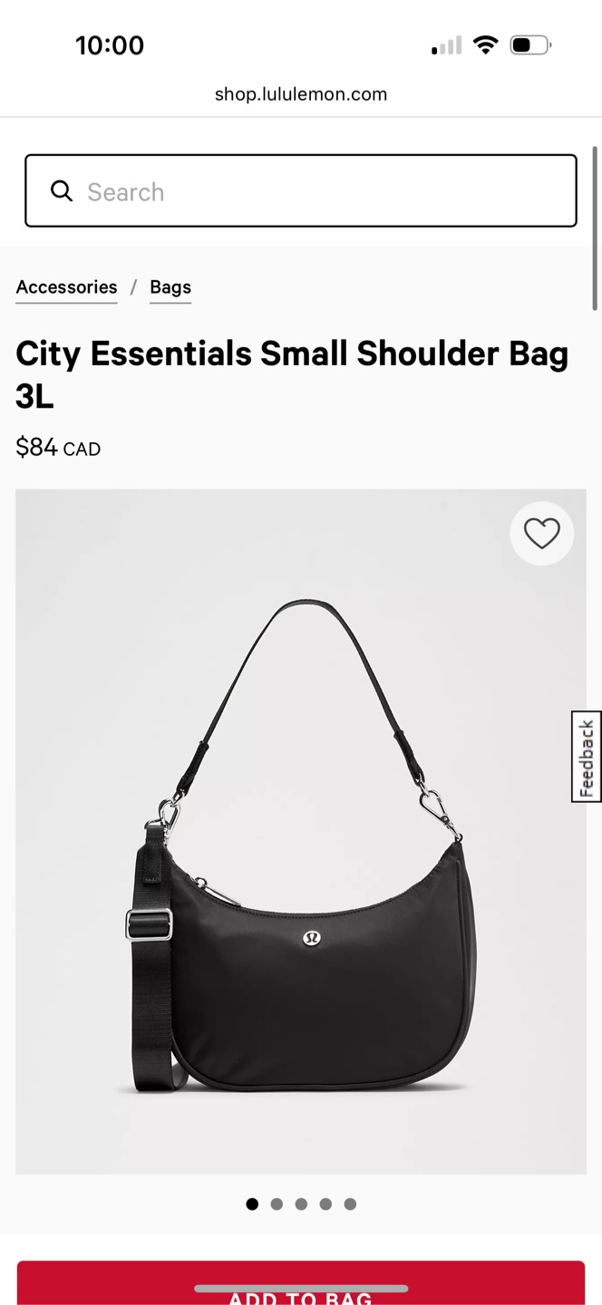 BRAND NEW Lululemon City Essentials Small Shoulder Bag - photo 2