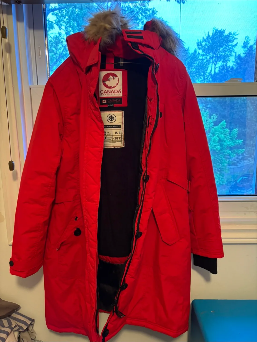 Canada Weathergear Red Parka thumbnail