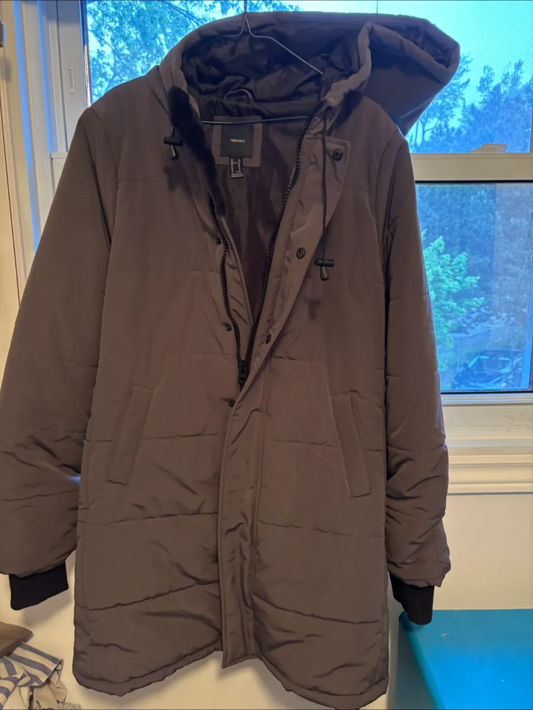 Forever 21 Puffer Coat thumbnail