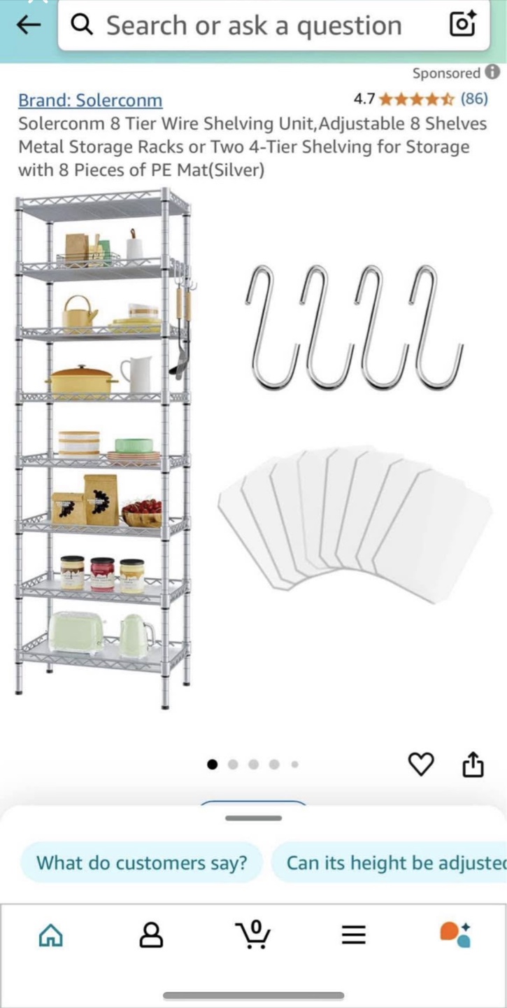 Steel Shelves Rack - photo 3