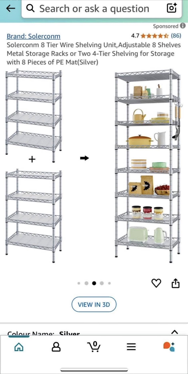 Steel Shelves Rack - photo 2