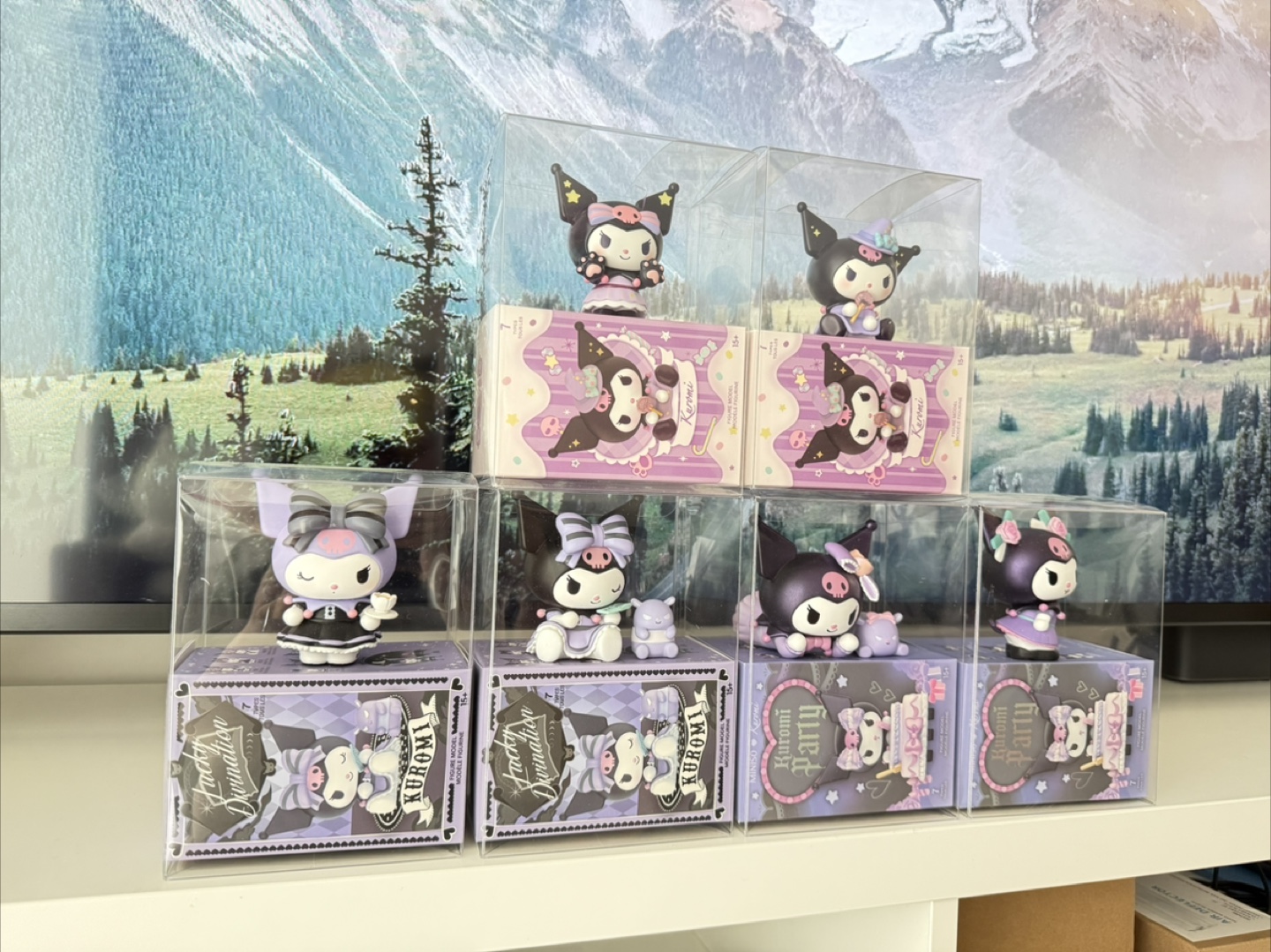 Kuromi Collectible Figures Set — Miniso - photo 4