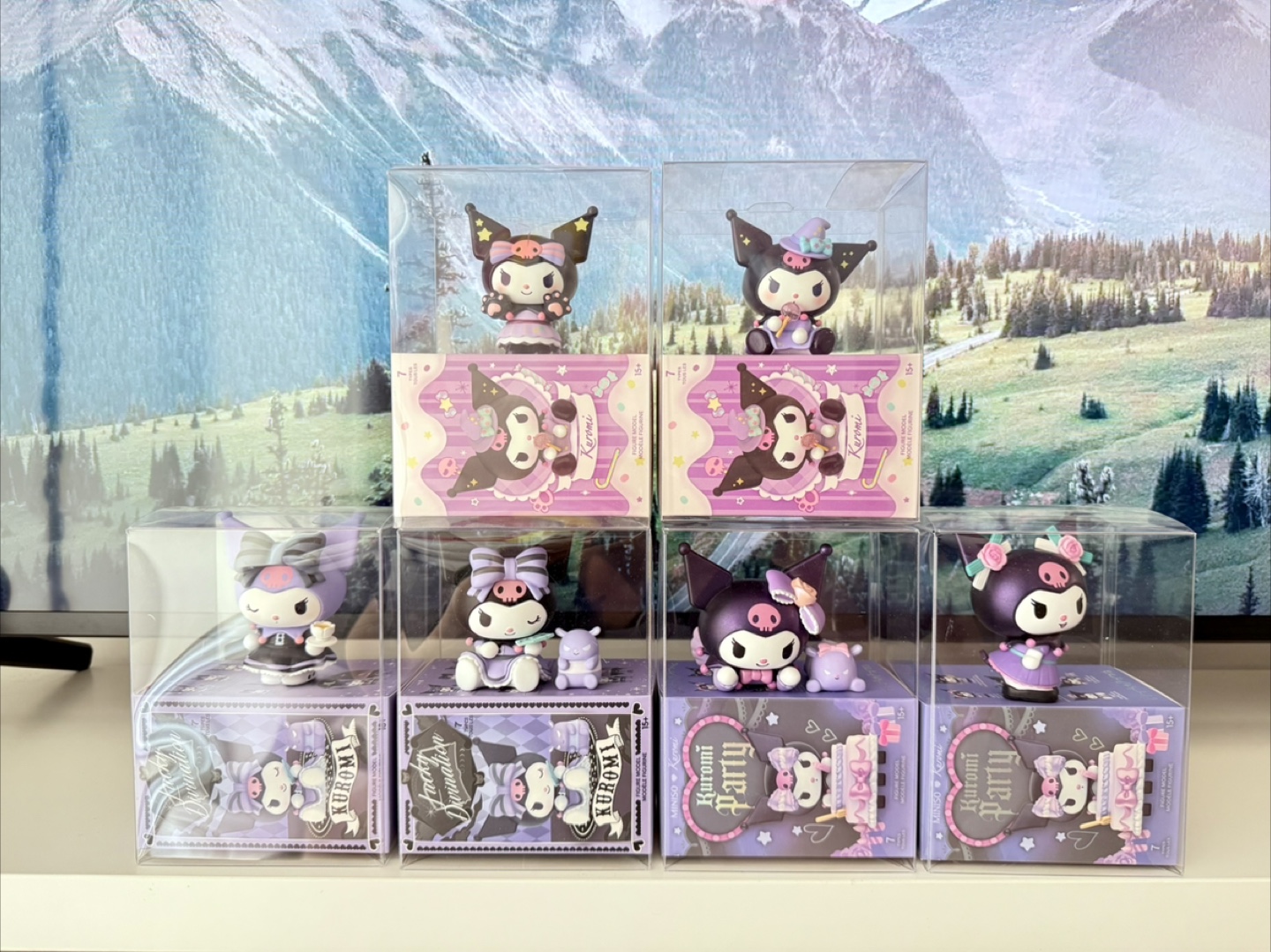 Kuromi Collectible Figures Set — Miniso