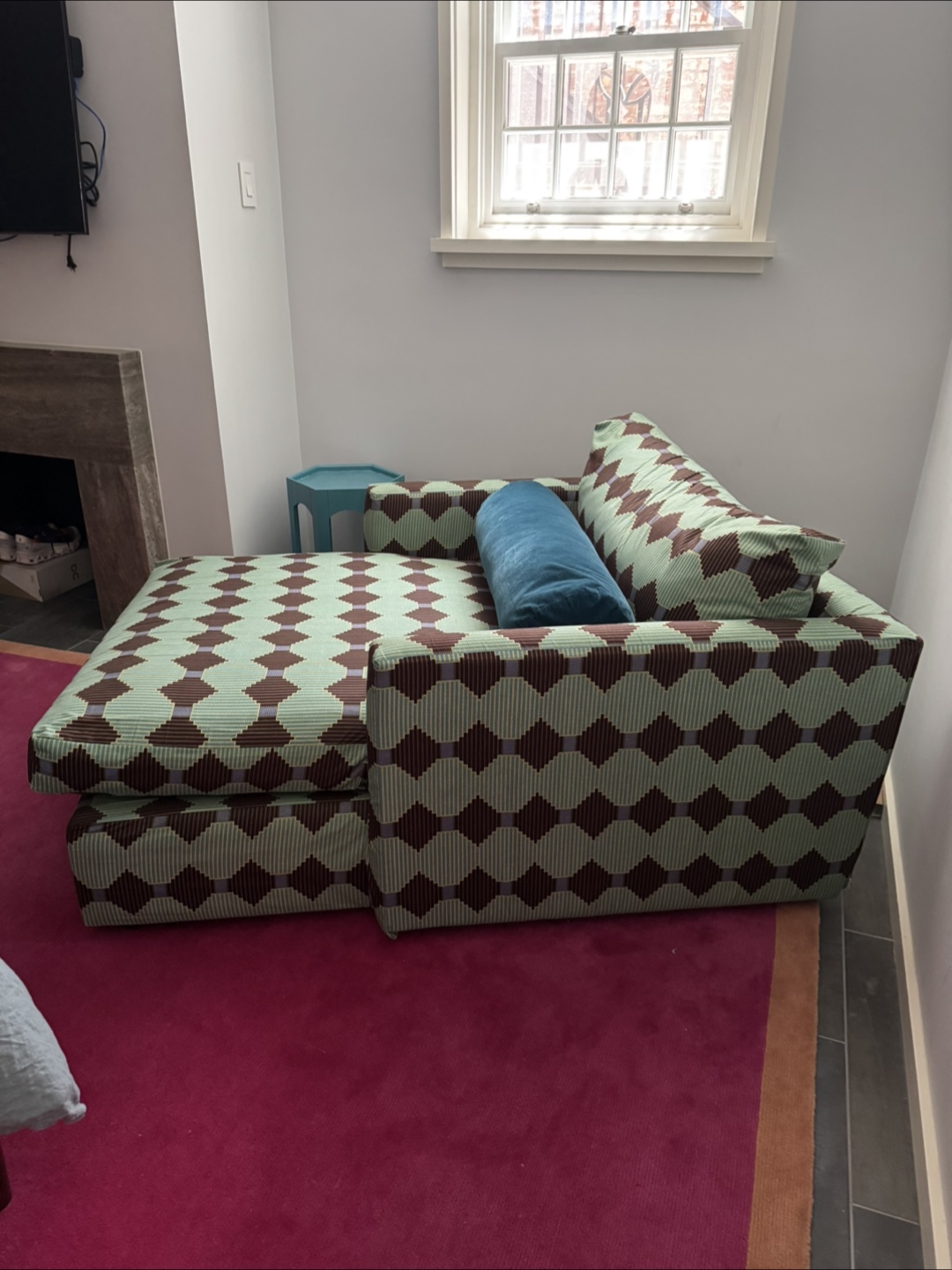 Patterned Chaise Lounge - photo 2