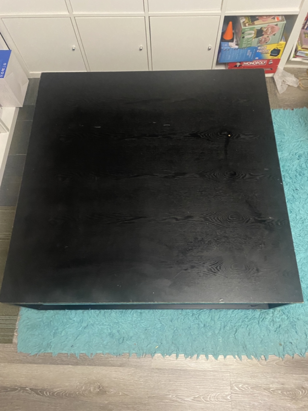 Black Square Coffee Table