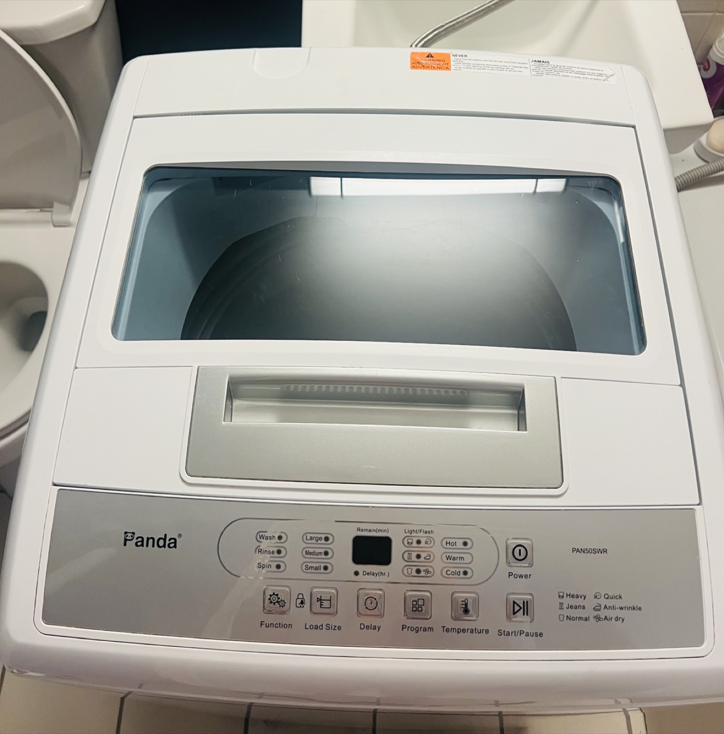 Panda Washing Machine with a 3-Way Shower Diverter - photo 2