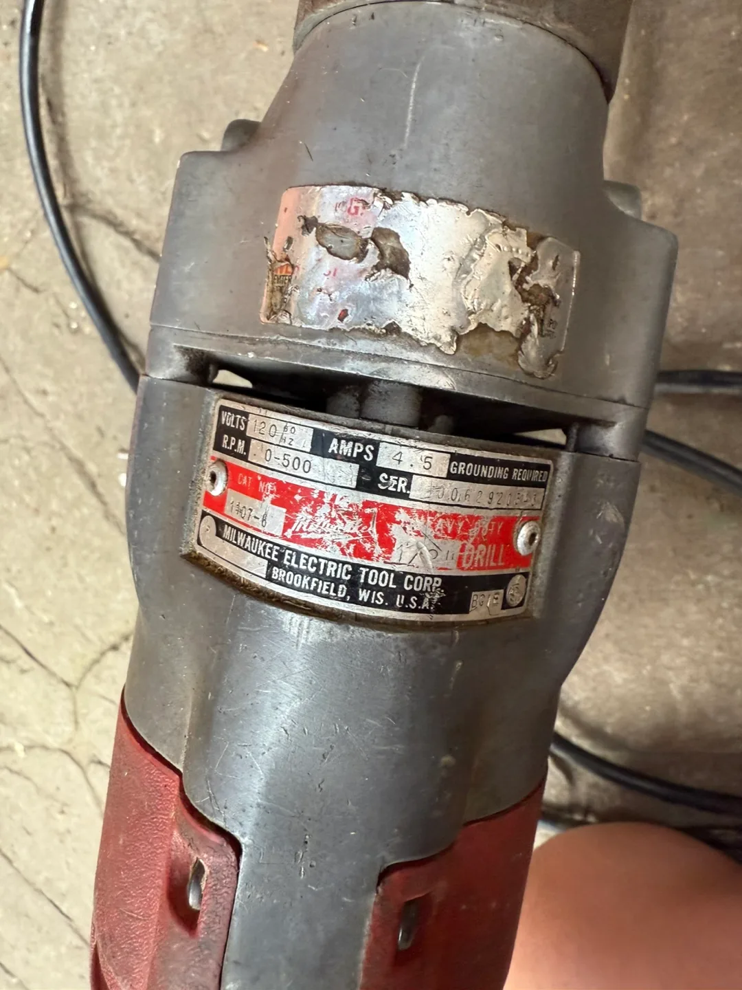 Milwaukee right angle drill image indicator(4)