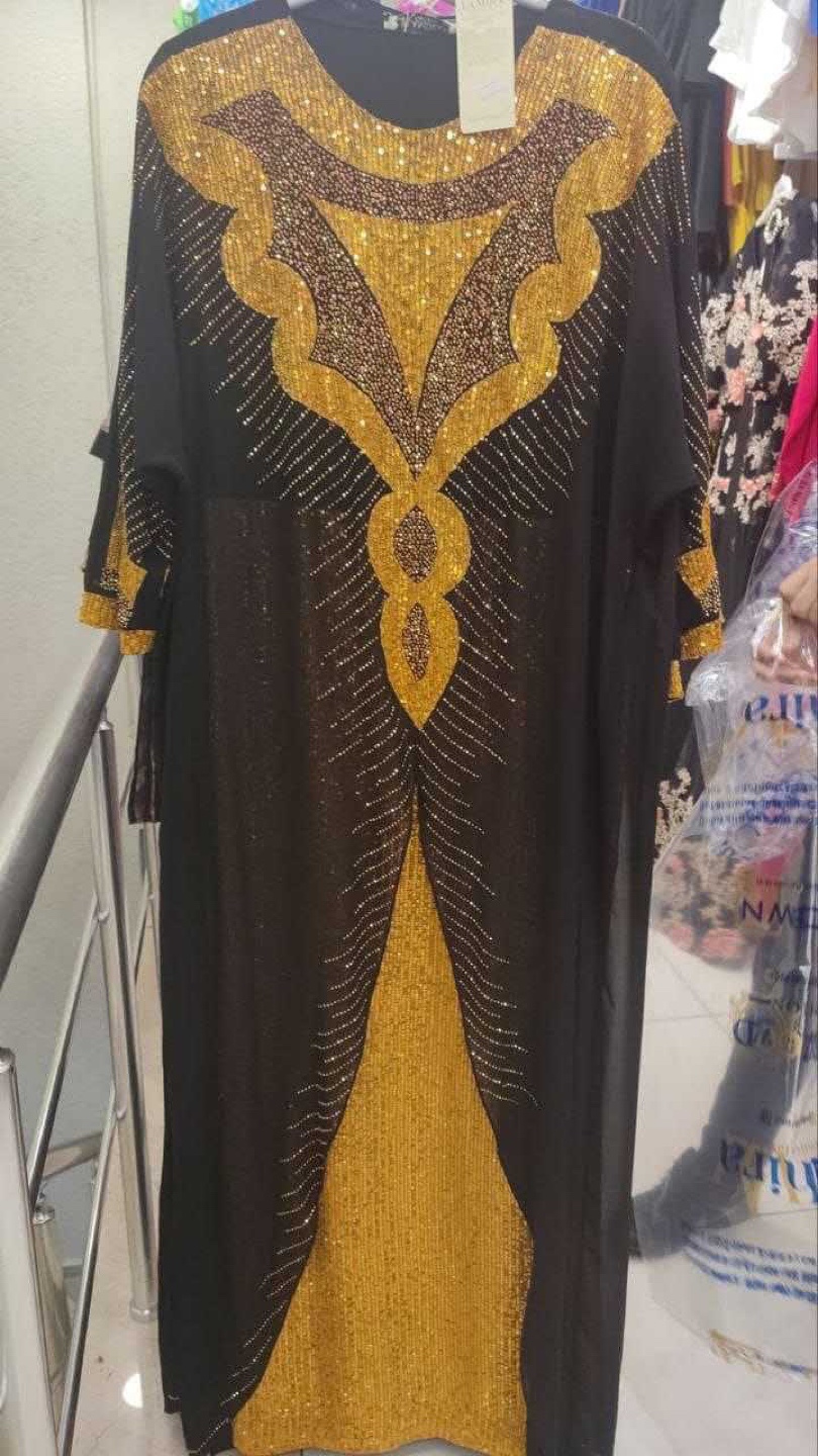 Black and Gold  quality Turkish gown to every occasion.