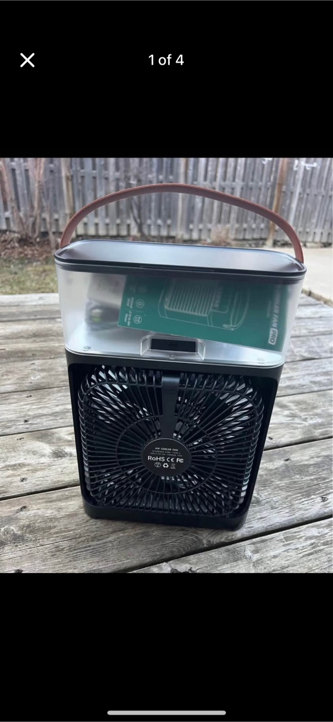 Portable Air Cooler Pro Fan - photo 2