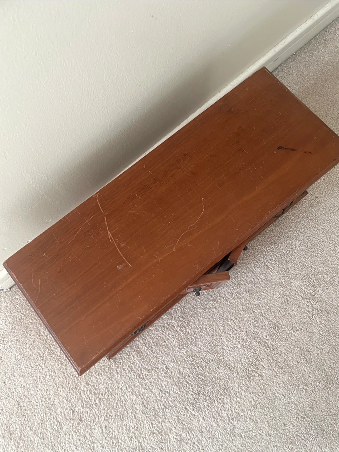 Vintage Wooden Jewelry Box image indicator(6)