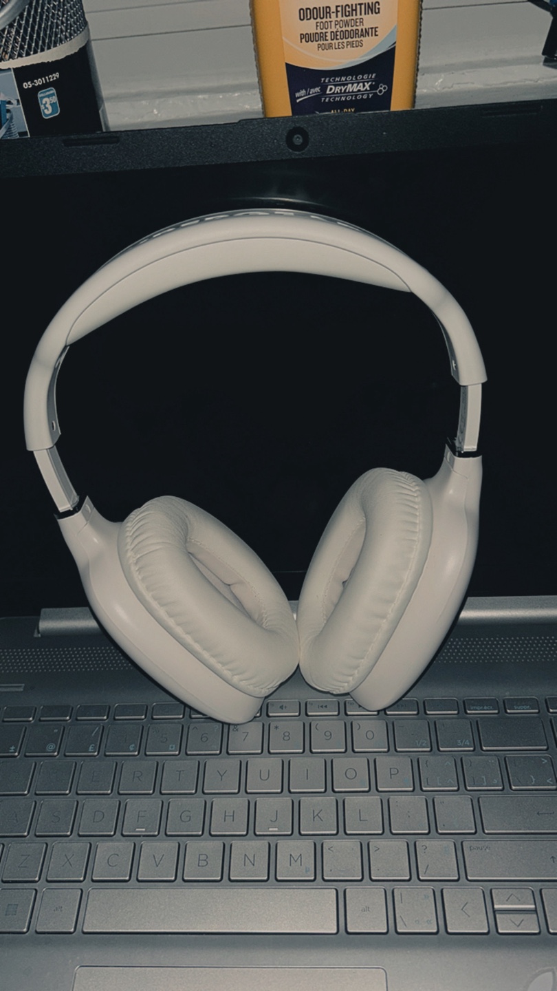 White Over-Ear Headphones